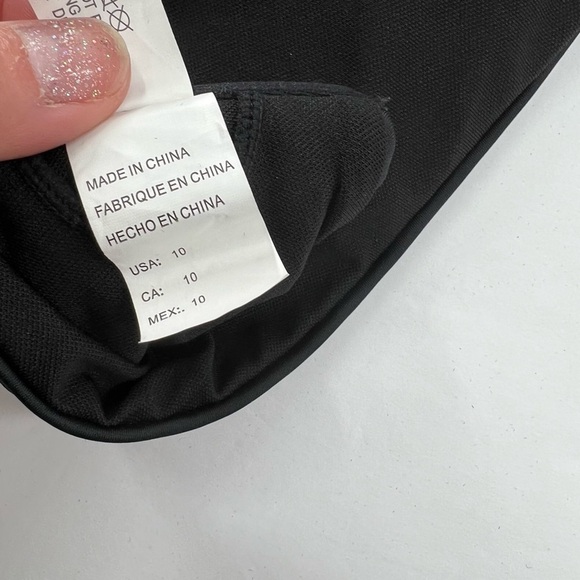 Cocoship Black/White Bikini (2 pieces) Size 10 - Picture 5 of 10